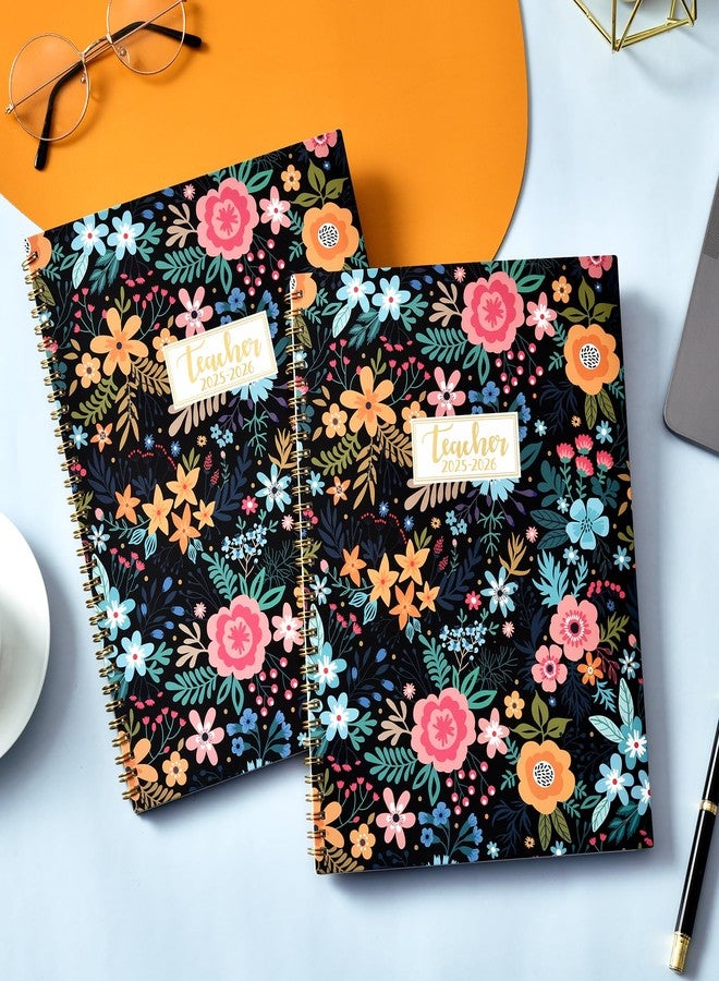 Journaltastic Teacher Planner 2025-2026 - Teacher Lesson Planner 2025-2026, from July 2025 to June 2026, 8.5" x 11", Spiral Bound Planners, Weekly & Monthly Planners with Colourful Monthly Tabs - Image 2